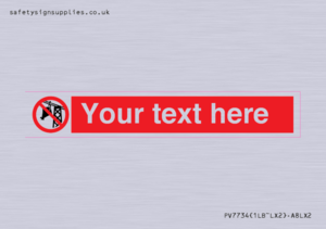 Custom prohibition do not fly kites near overhead electrical power lines